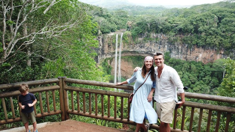 Евгений Хмара и его жена Дарья Ковтун (Одара) на отдыхе