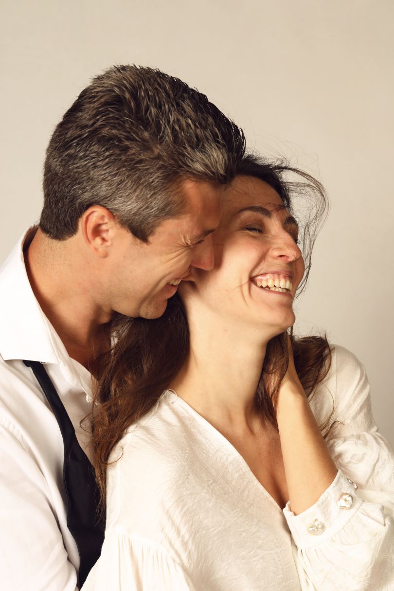 Евгений Хмара и его жена Дарья Ковтун