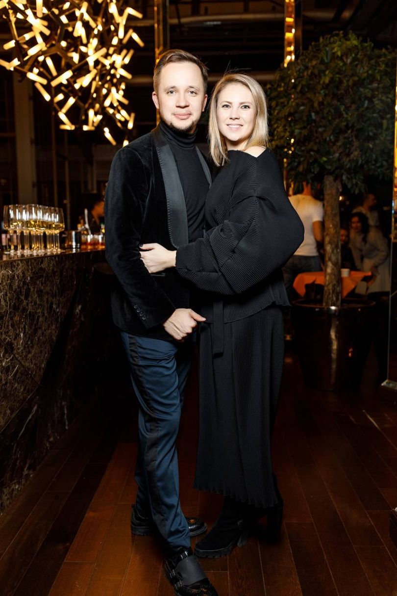 Артем Гагарін і його дружина Ірина Михайличенко