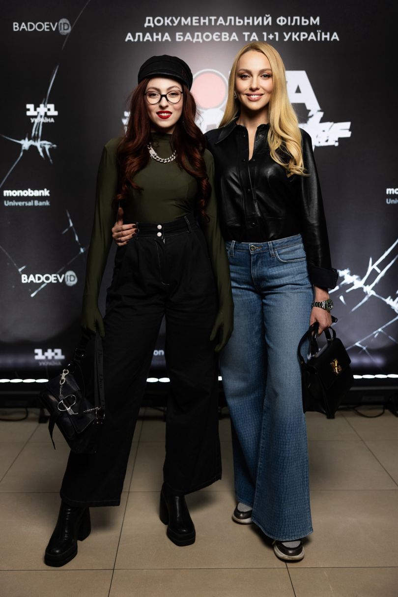 Оля Полякова з донькою