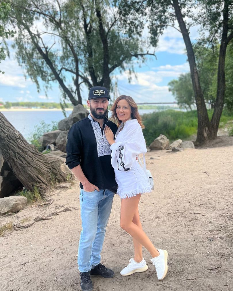 Наталка Денисенко та її чоловік Андрій Федінчик