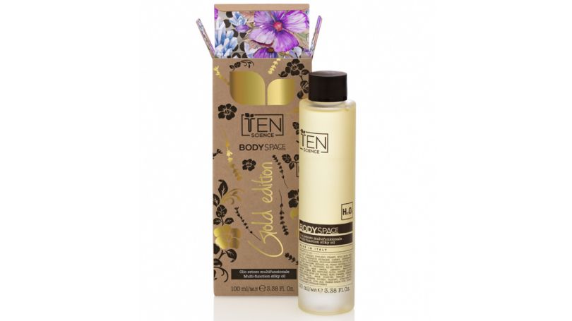Body Space Gold Edition Multi Function Silky Oil, Ten Science
