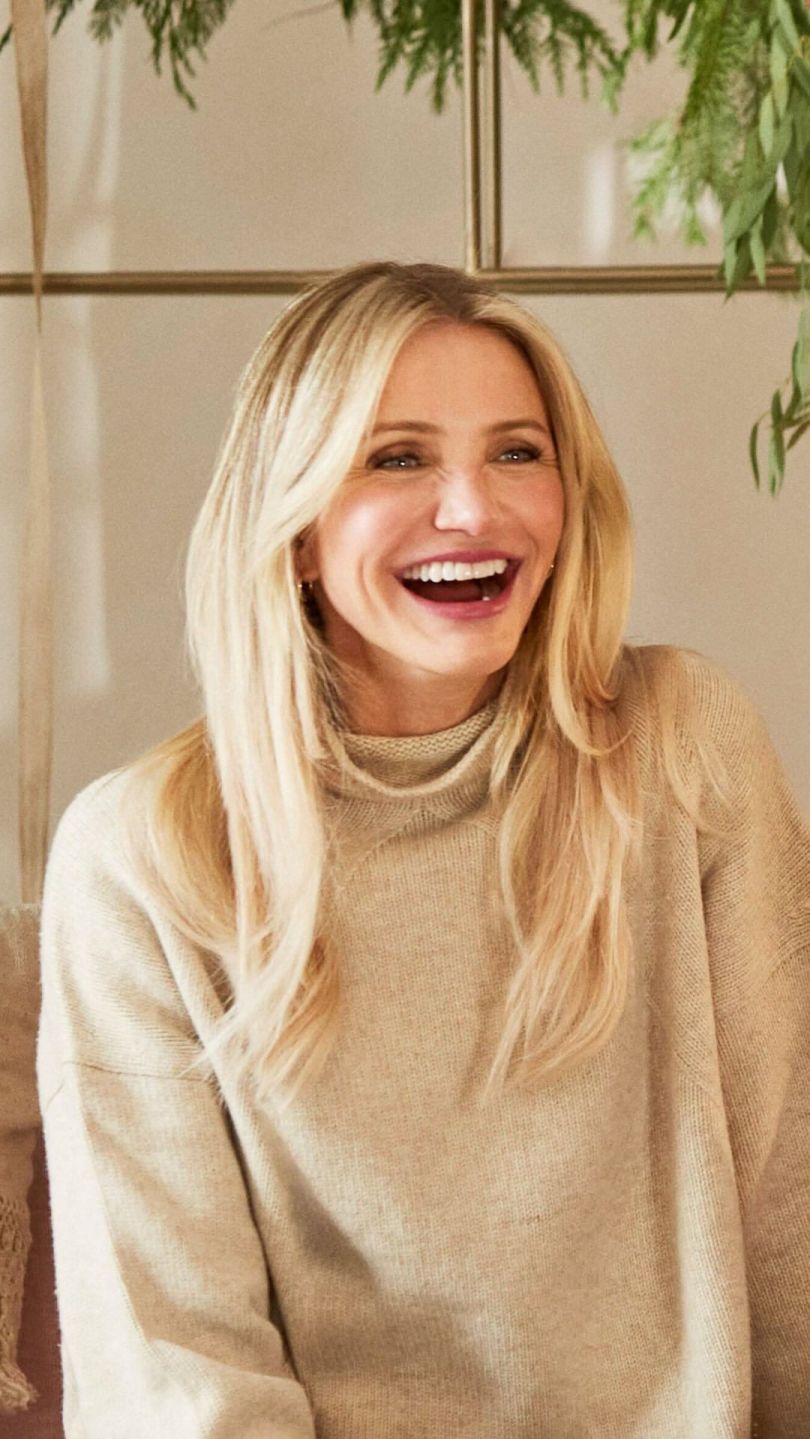 Камерон Диас смеется