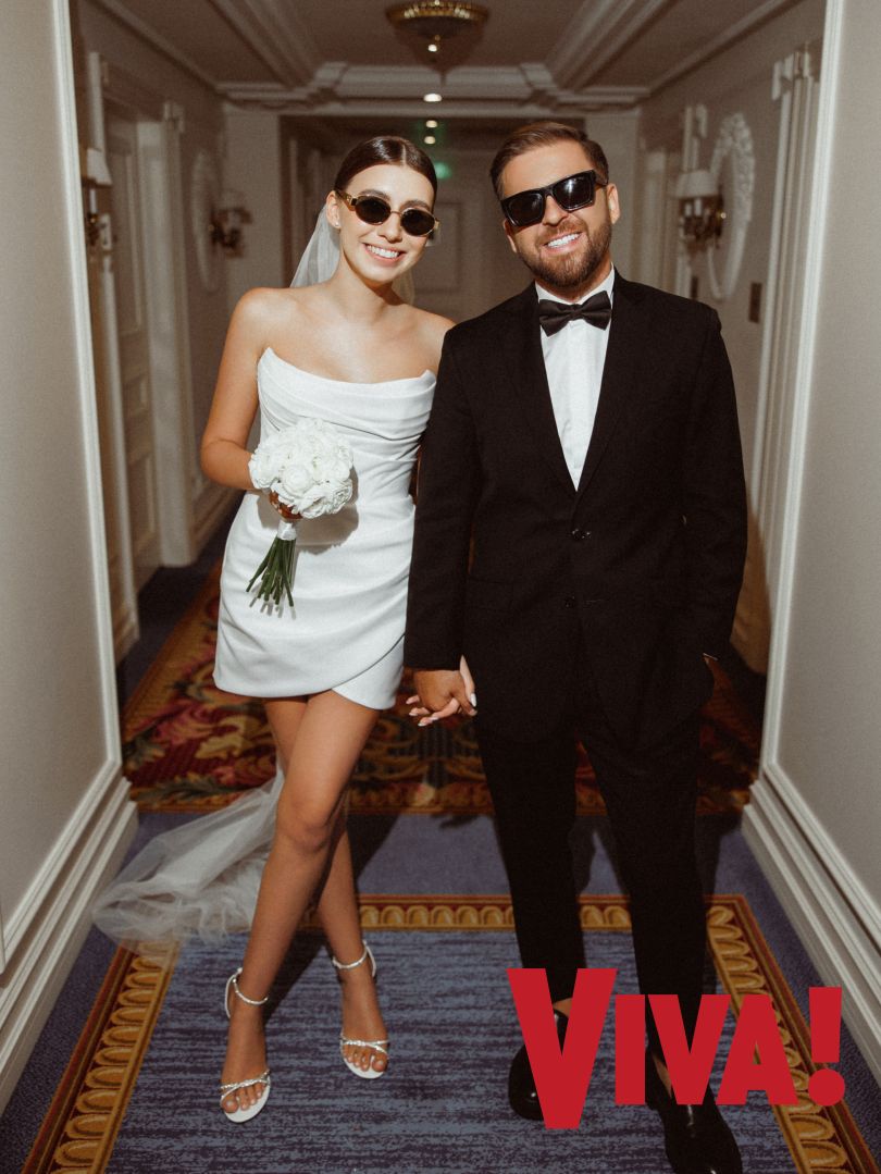 фронтмен гурту &laquo;Без Обмежень&raquo; Сергій Танчинець та його дружина Юліана в журналі Viva!