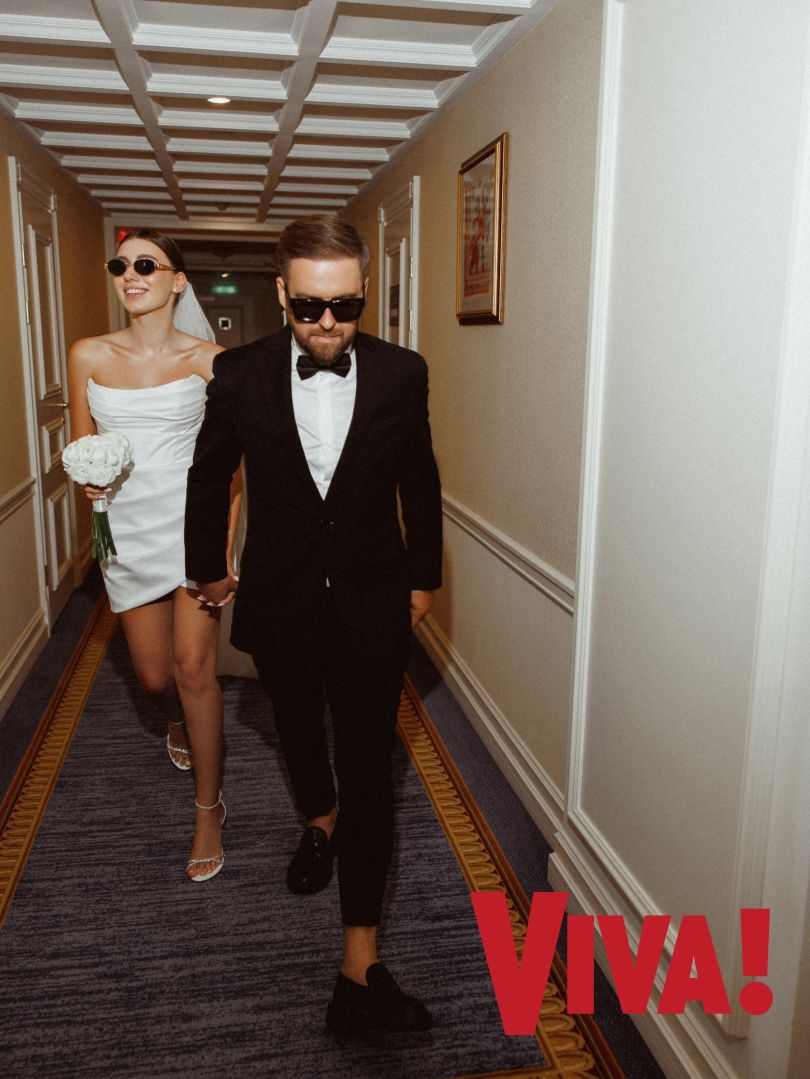 фронтмен гурту &laquo;Без Обмежень&raquo; Сергій Танчинець та його дружина Юліана в журналі Viva!