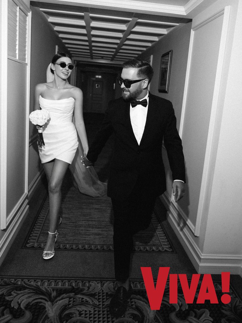 фронтмен гурту &laquo;Без Обмежень&raquo; Сергій Танчинець та його дружина Юліана в журналі Viva!