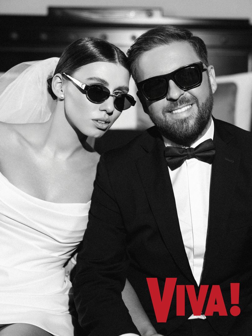 фронтмен гурту &laquo;Без Обмежень&raquo; Сергій Танчинець та його дружина Юліана в журналі Viva!