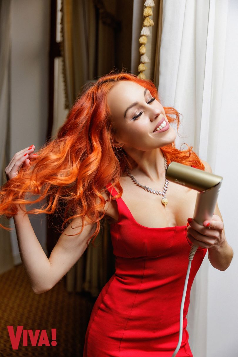 Олена Тополя у фотосесії для журналу Viva!