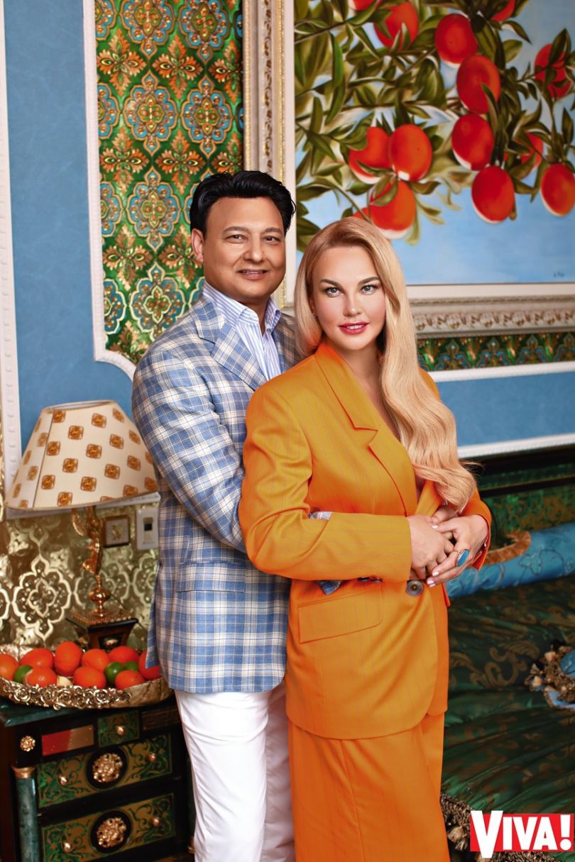 Камалія з чоловіком Мохаммадом Захуром