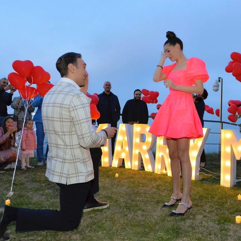 Іраклі Макацарія і його дівчина Ліза Чичуа