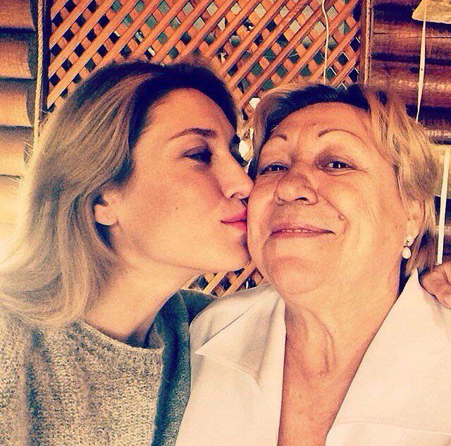 Альона Вінницька і її мама