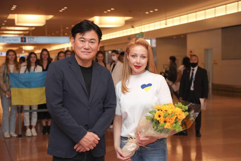 Тина Кароль и Хироси Никитане