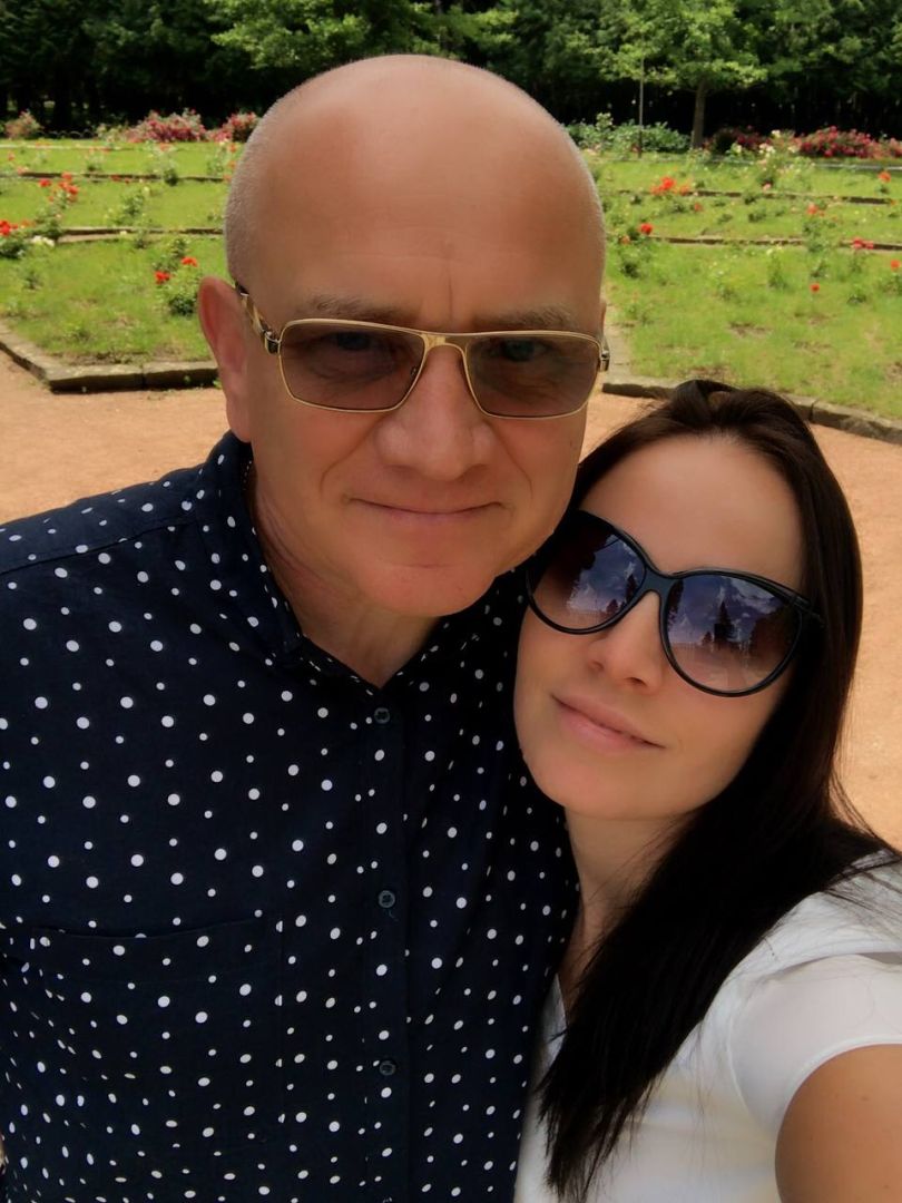 Юлія Зорій з батьком