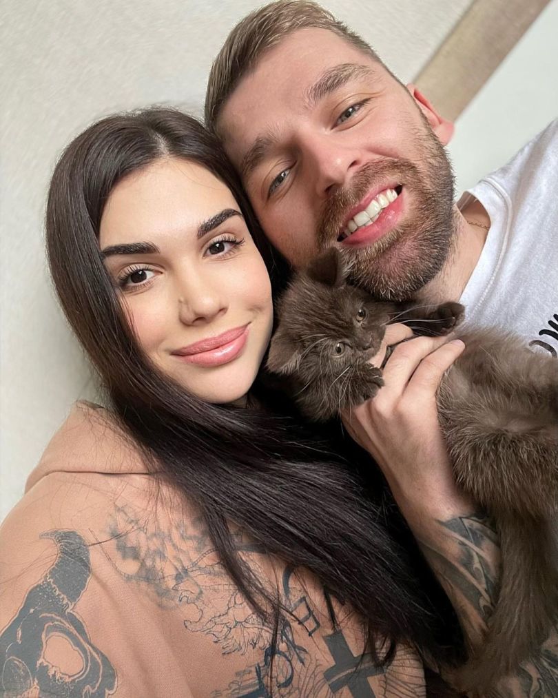 Андрій Рибак і його дівчина