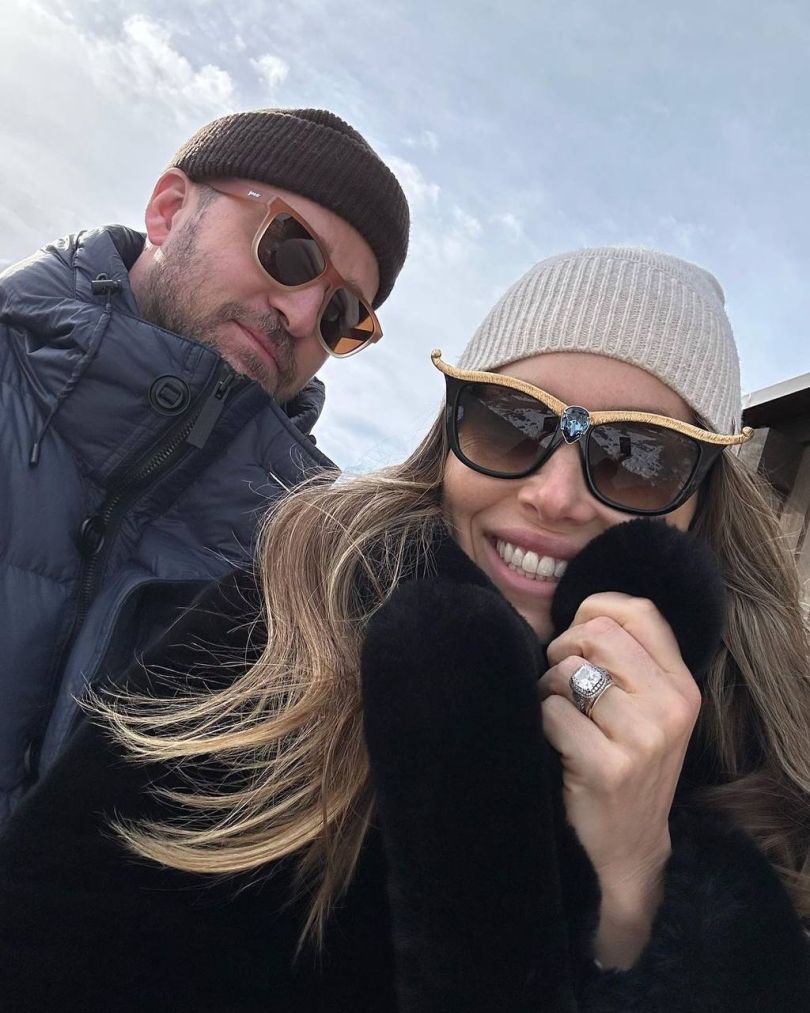 Джастін Тімберлейк і Джессіка Біл