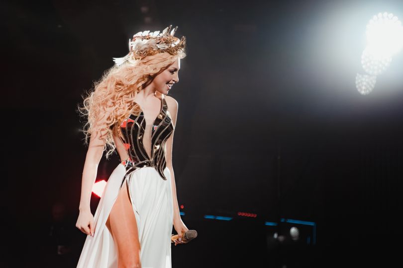 Оля Полякова на концерті в Києві 2023