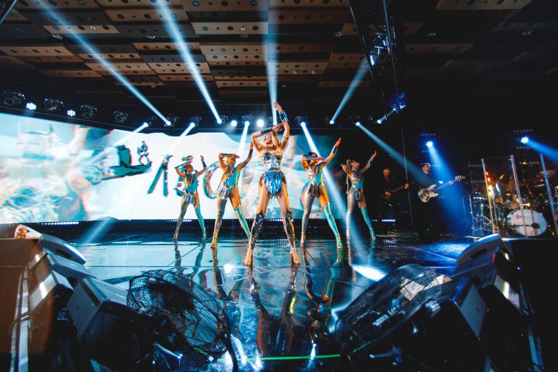 Оля Полякова на концерті в Києві 2023