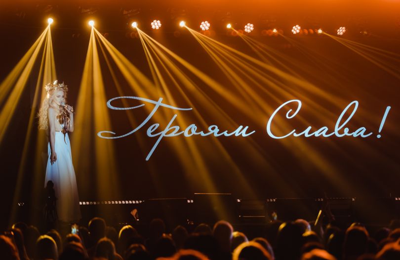 Оля Полякова на концерті в Києві 2023