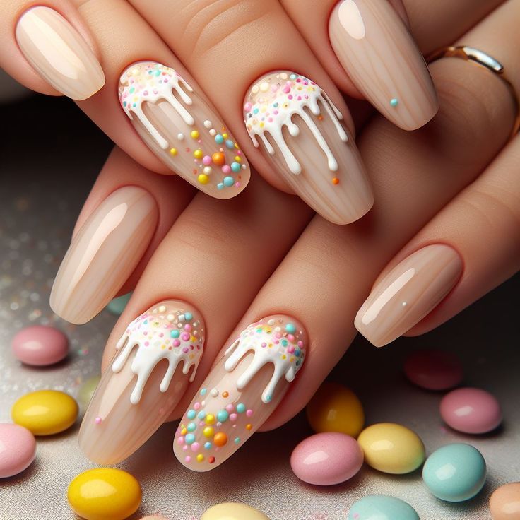 Маникюр на Пасху: топ-10 идей, которые дополнят ваш праздничный образ - Фото №13