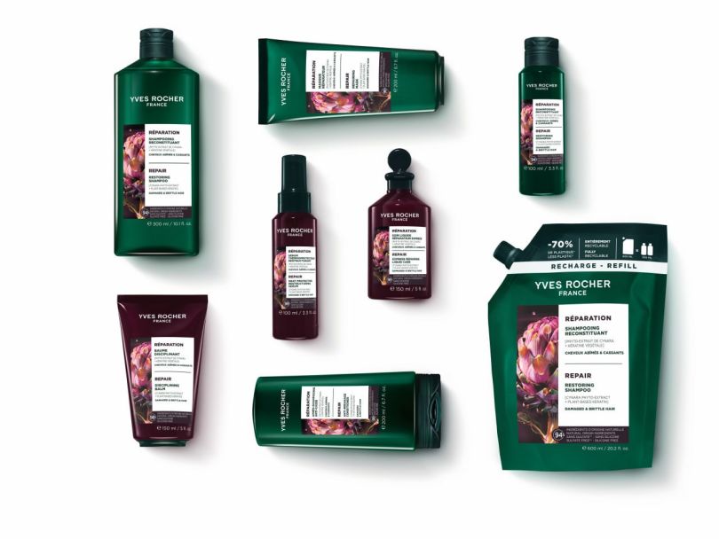 Засоби для волосся від Yves Rocher