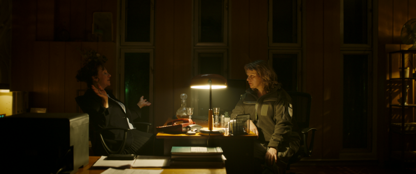 кадр із фільму &ldquo;Втомлені&rdquo; з Ірмою Вітовською