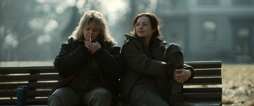 кадр із фільму &ldquo;Втомлені&rdquo; з Ірмою Вітовською