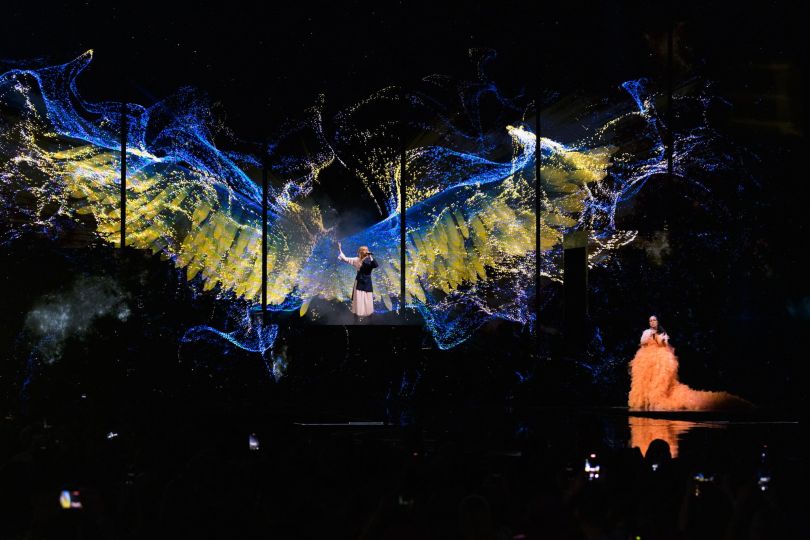 На Євробаченні-2010 Alyosha виступила разом з ліверпульською співачкою Rebecca Ferguson