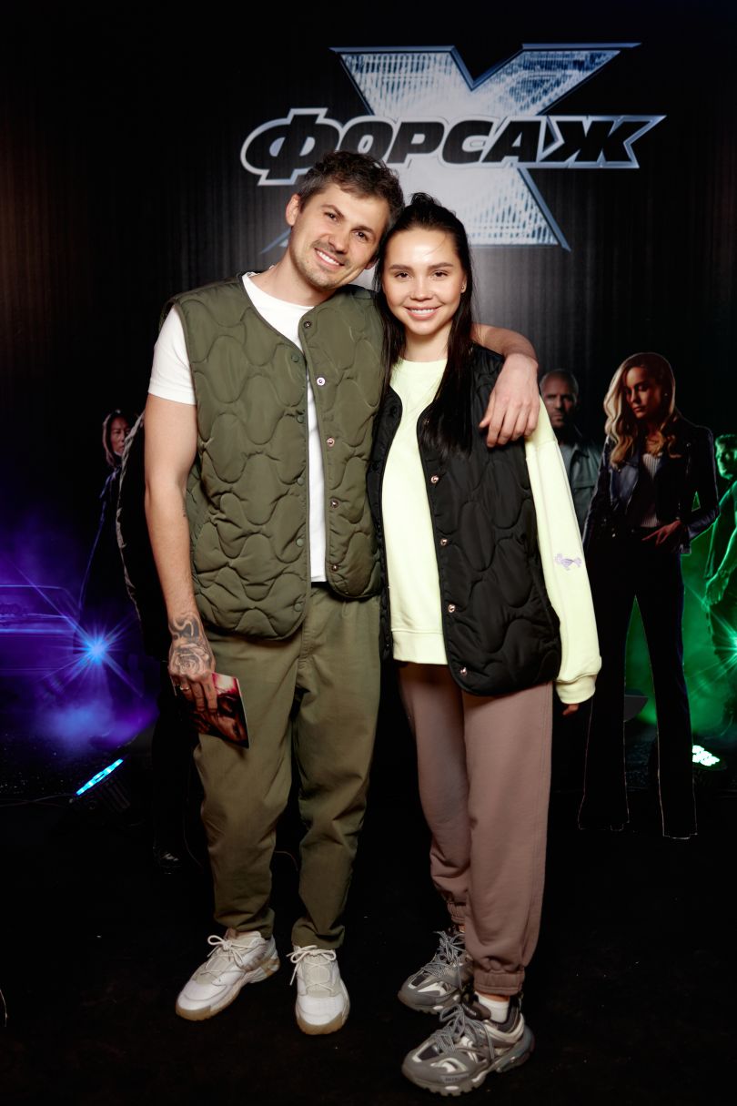 Євген Кот і Наталія Татарінцева на фільмі Форсаж 10