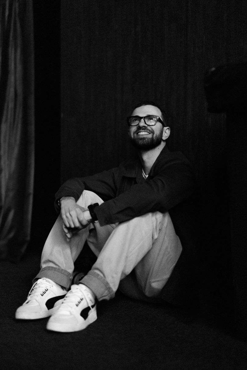 Антон Птушкін на премʼєрі фільму «Ми, наші улюбленці та війна»