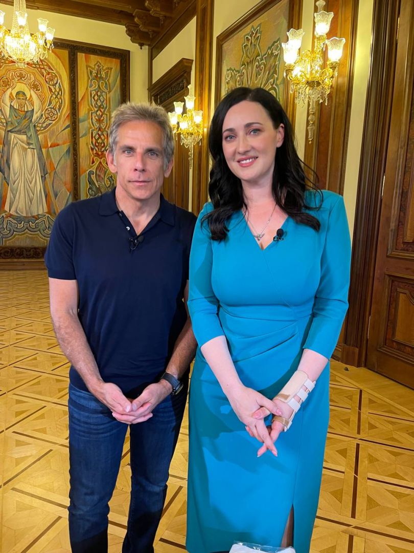 Бен Стіллер у Києві