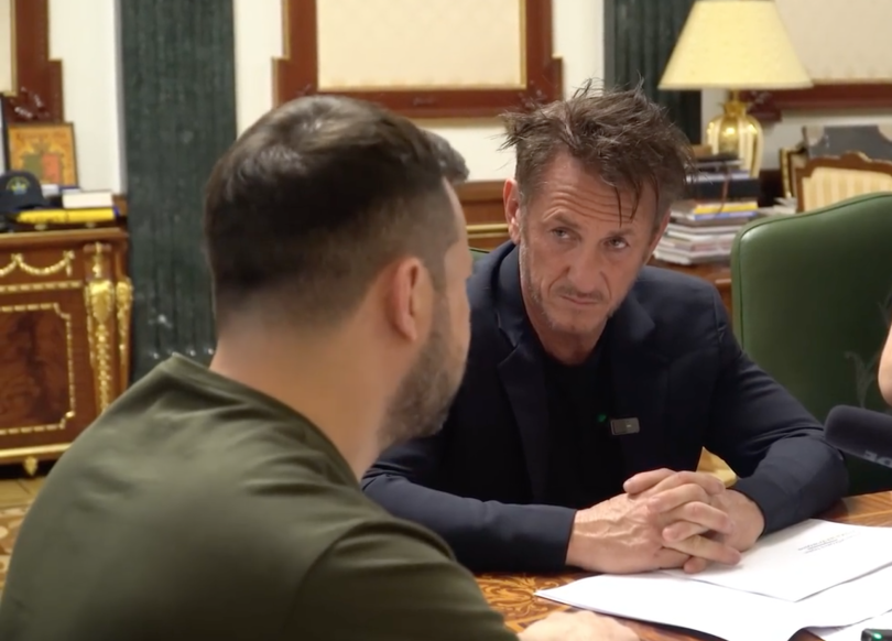 Шон Пенн приїхав у Київ