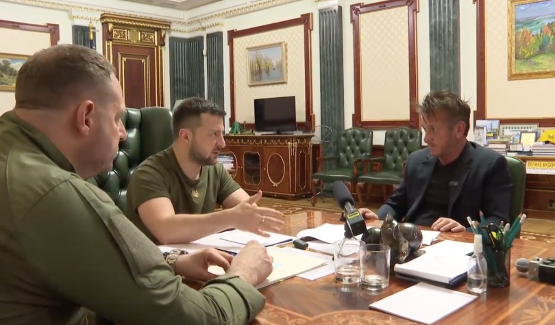 Шон Пенн приїхав у Київ