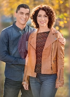 Надія Матвєєва з сином