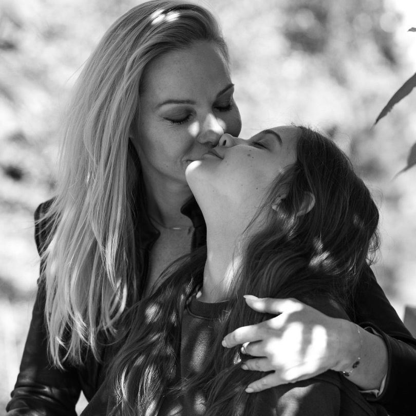 Даша Трегубова і її дочка