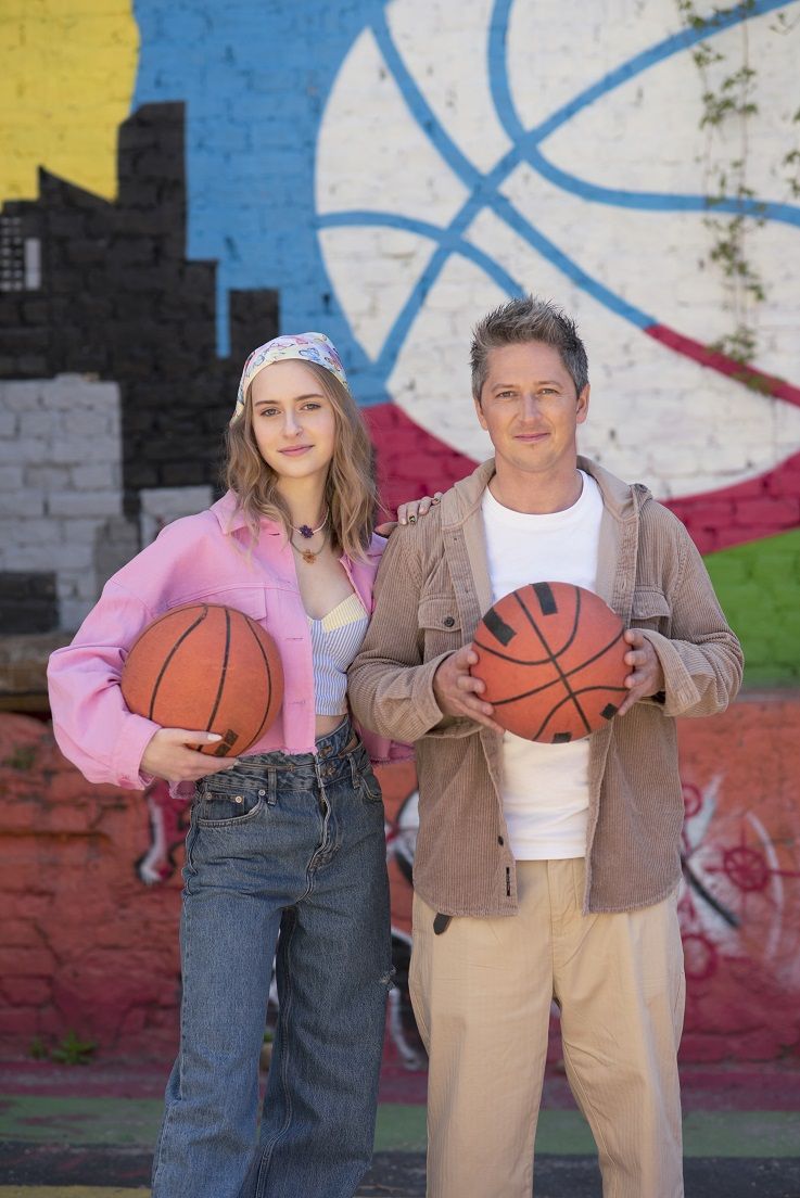 Олександр Педан з дочкою