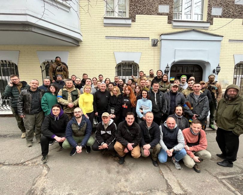 Працівники благодійного фонду Сергія Притули