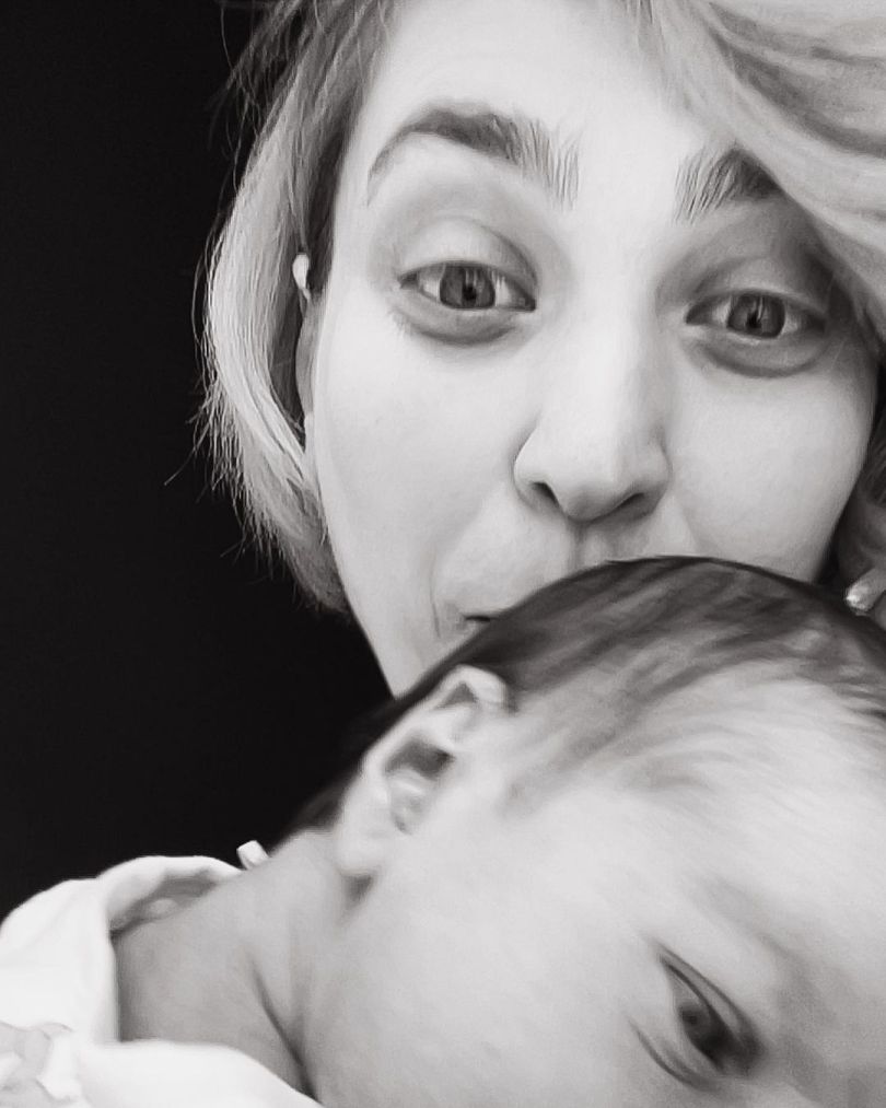 Віра Кекелія народила другу дитину