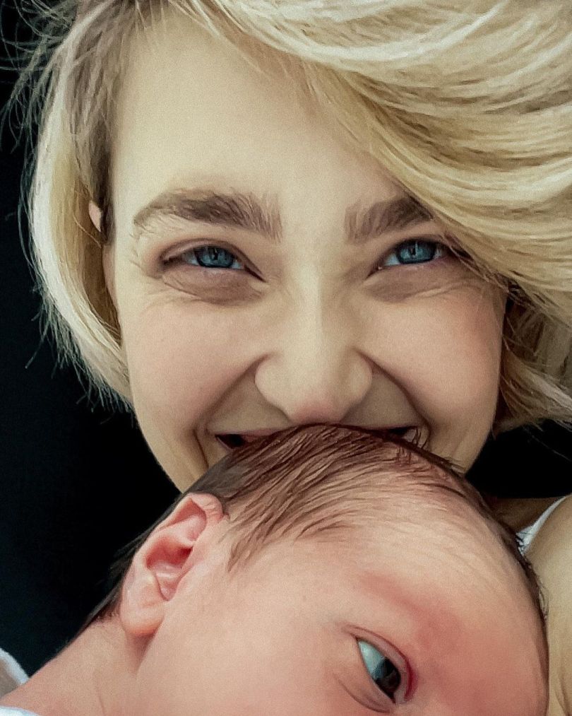 Віра Кекелія народила другу дитину