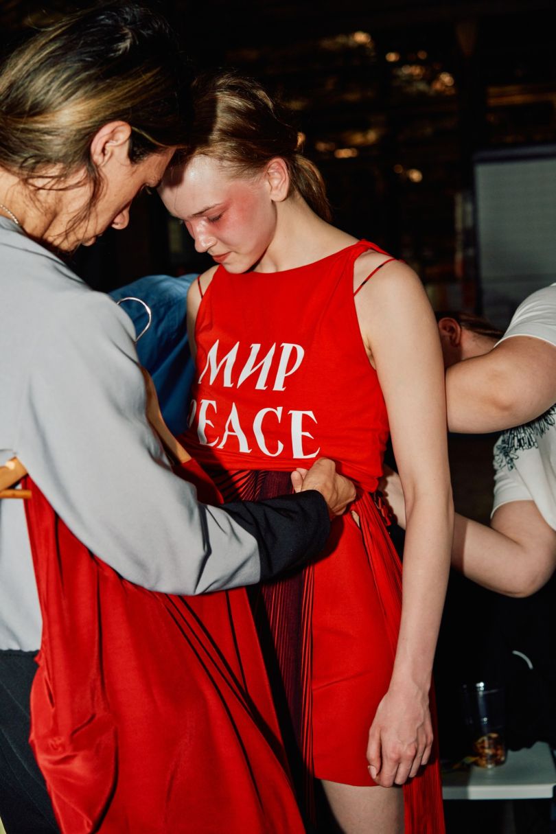 Показ Жана Гріцфельдта на Helsinki Fashion Week у Фінляндії