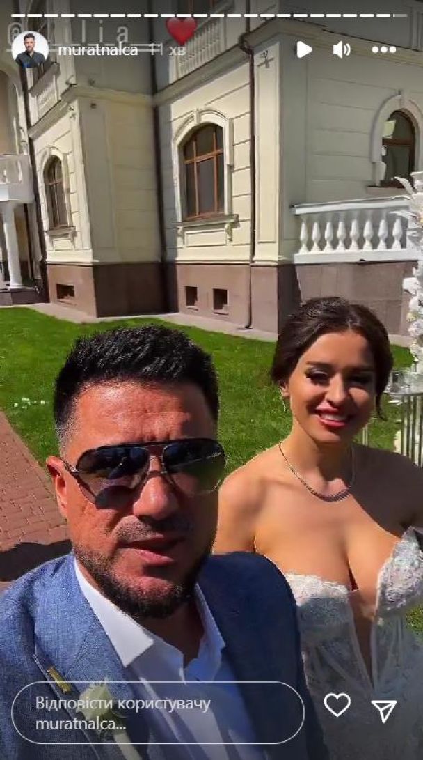Ексчоловік Ані Лорак Мурат Налчаджиоглу зіграв весілля з коханою