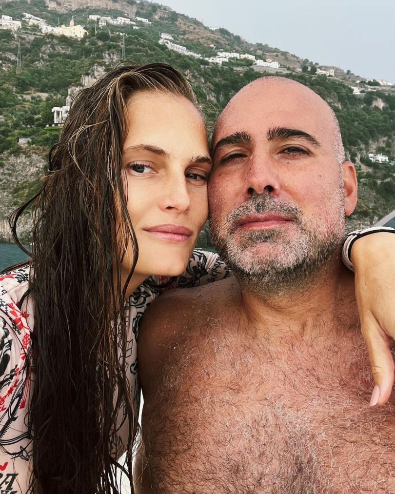 Алла Костромічова і її чоловік