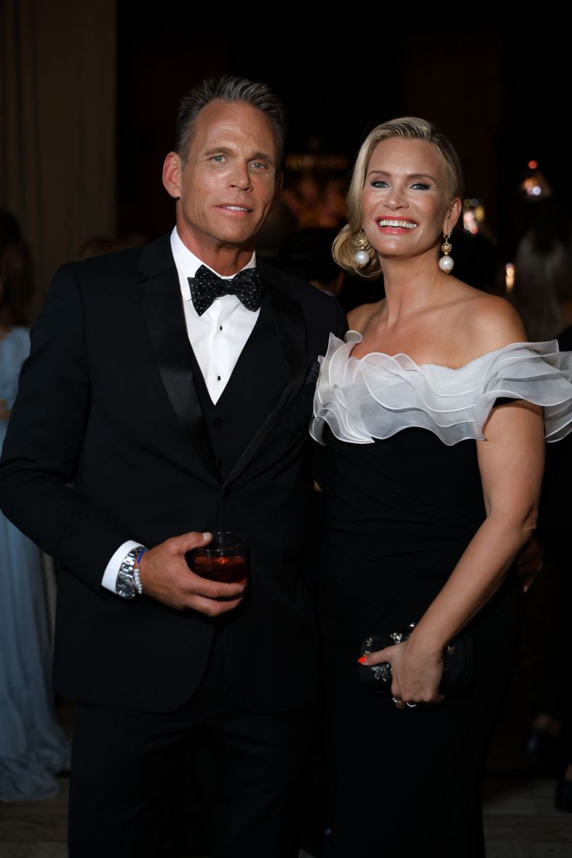 Кріс Браунінг і Наташа Хенстрідж на премії TOP USA Awards