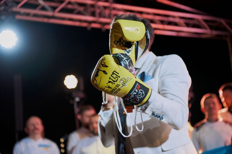 боксерські перчатки Олександра Усика