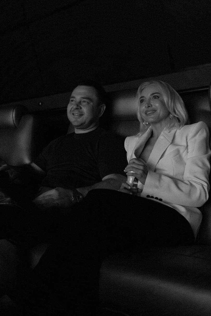 Ірина Пільх з чоловіком