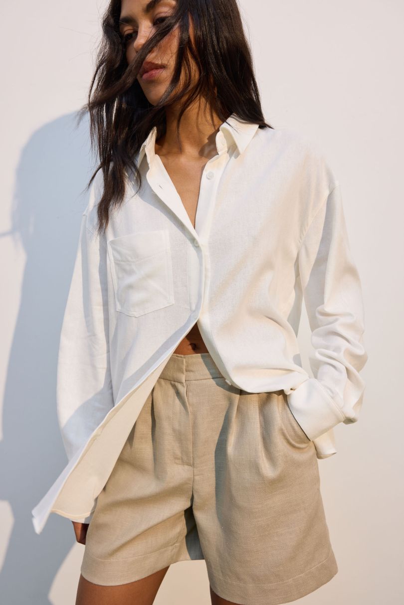 Лляна сорочка oversize The Lace