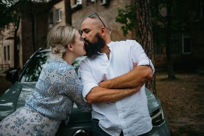 Юля Карпова з чоловіком