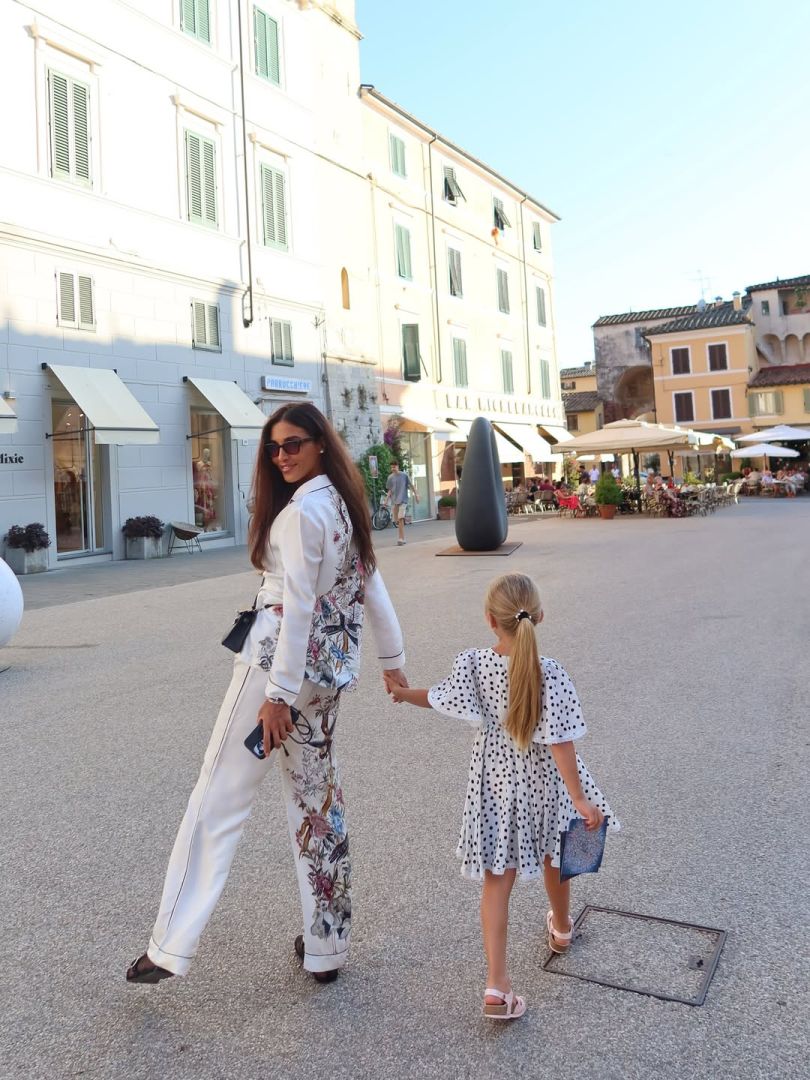 Санта Дімопулос і її дочка