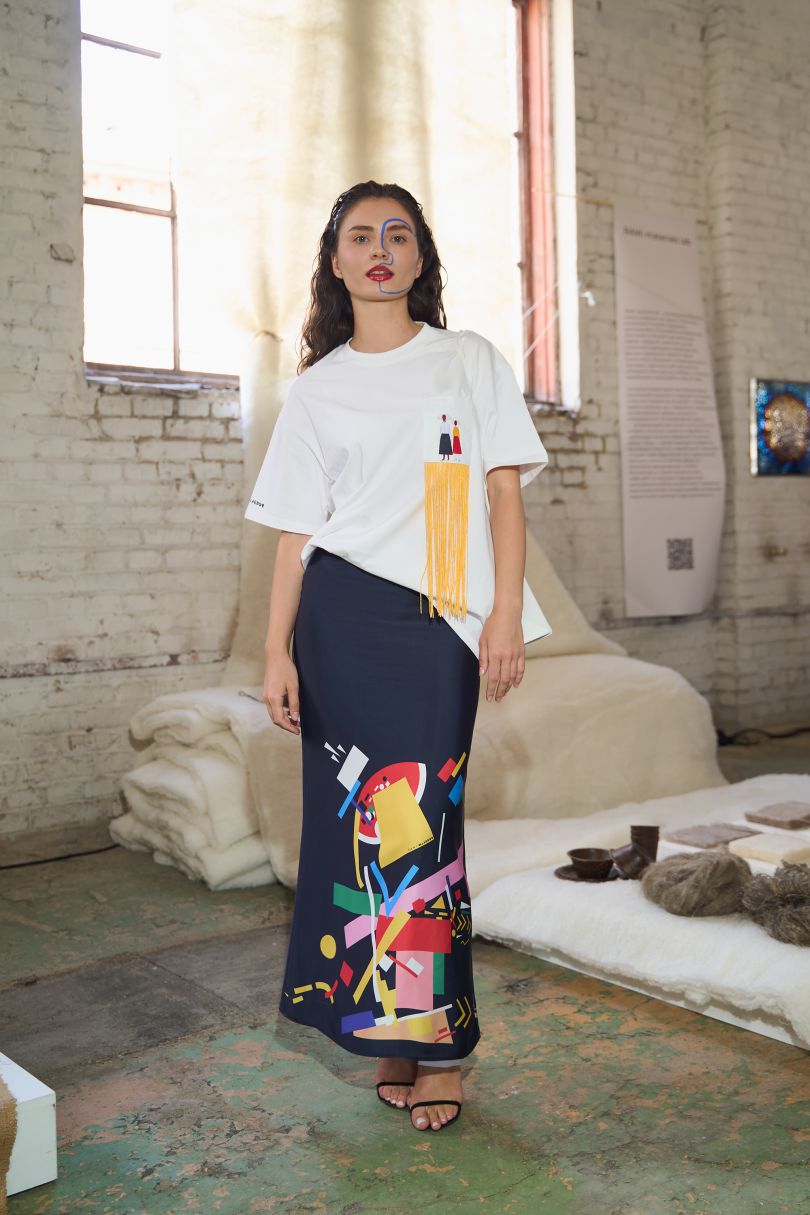 закритий показ колекції &laquo;Код&raquo; Андре Тана, натхненної Малевичем