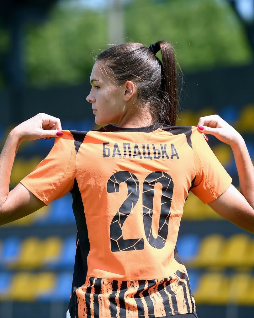 Футболістка Єва Балацька