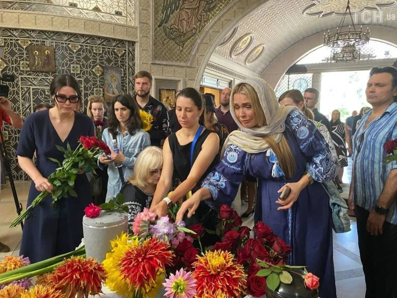 Прощання з Русланою Писанкою: фото